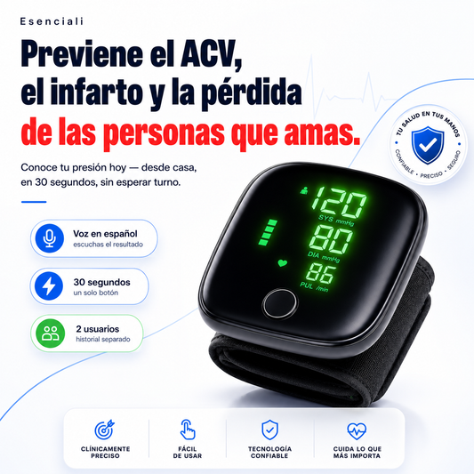 VitalCheck™ - Tensiómetro de cuidado profesional