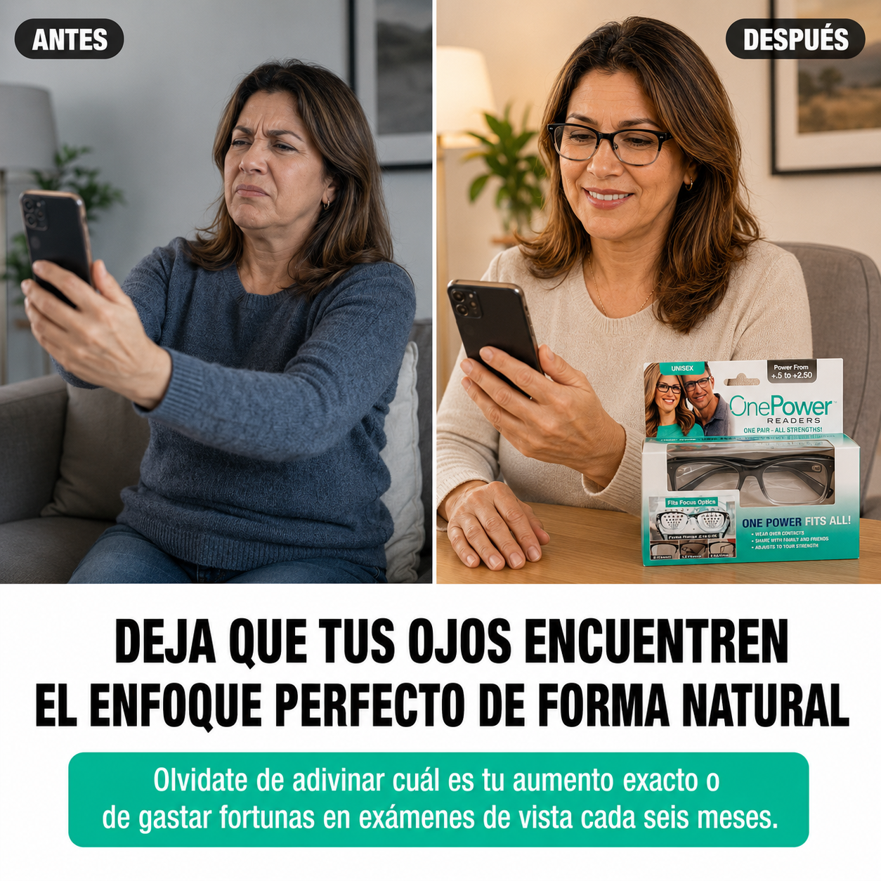 LENTES ONE POWER - LA SOLUCIÓN VISUAL QUE NECESITAS