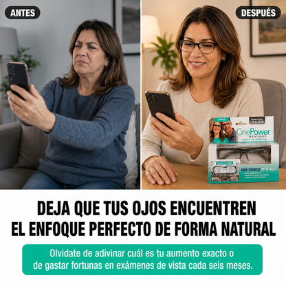 LENTES ONE POWER - LA SOLUCIÓN VISUAL QUE NECESITAS
