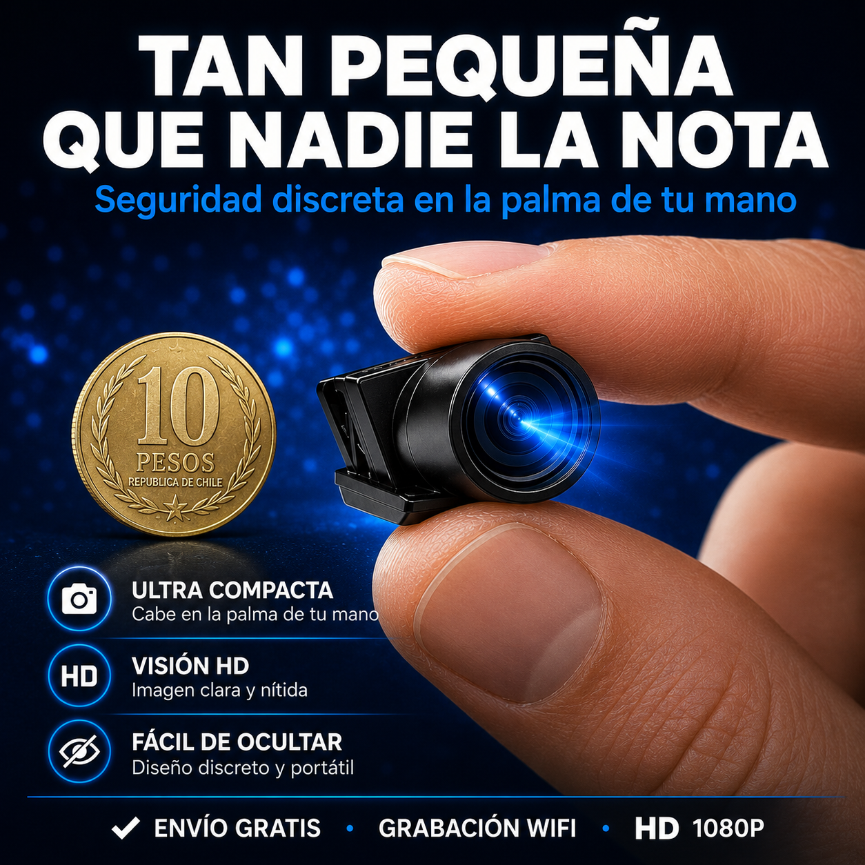 NanoCam Pro™ - Protección inteligente y discreta