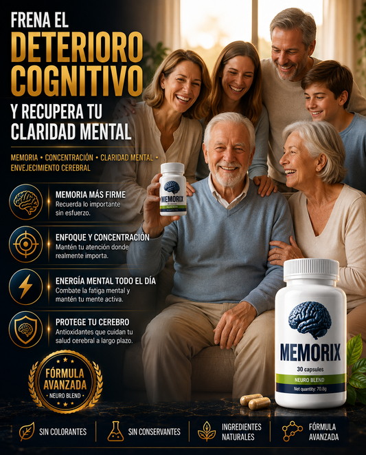 MEMORIX™ - Soporte Cerebral Superior