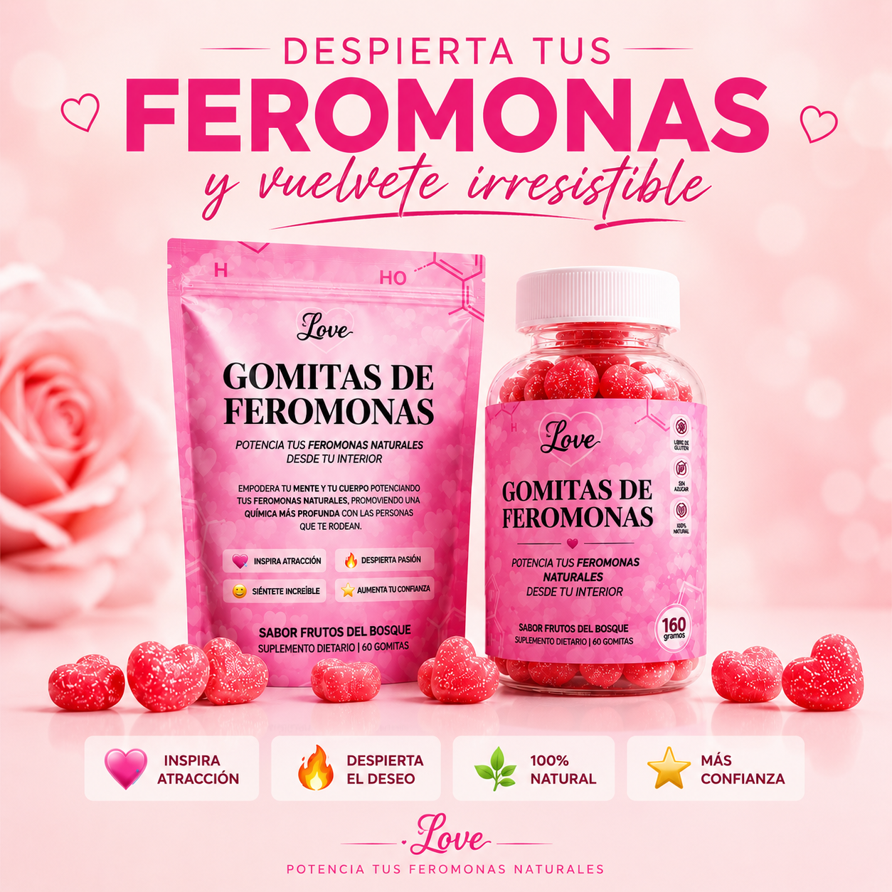 Love® - Gomitas de Feromonas