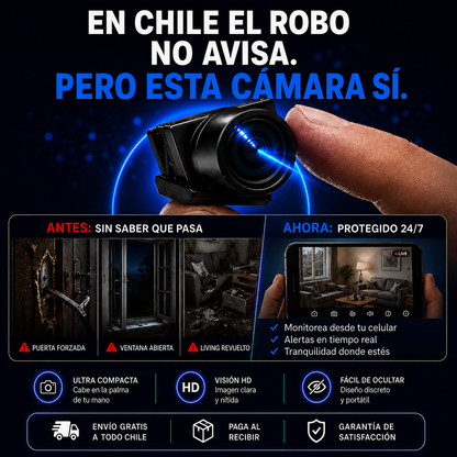 NanoCam Pro™ - Protección inteligente y discreta