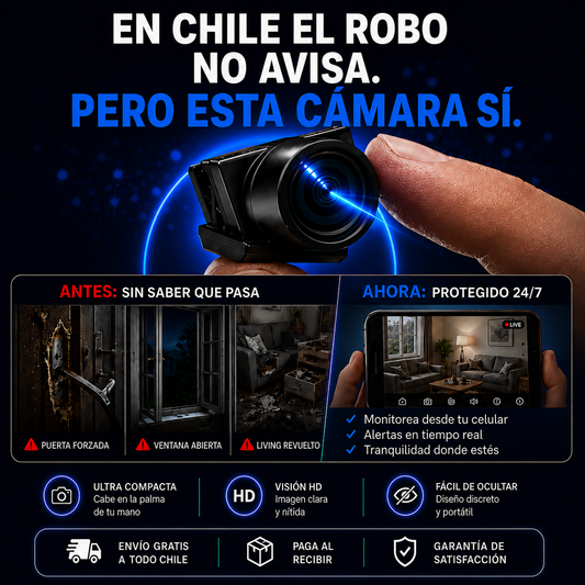 NanoCam Pro™ - Protección inteligente y discreta