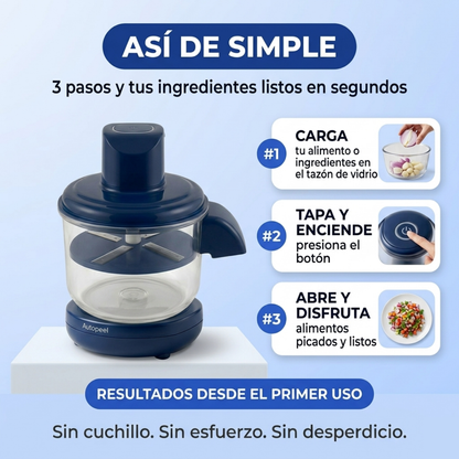 AutoPeel™ - Pela alimentos en segundos, sin ensuciar, sin desperdiciar
