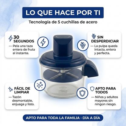 AutoPeel™ - Pela alimentos en segundos, sin ensuciar, sin desperdiciar