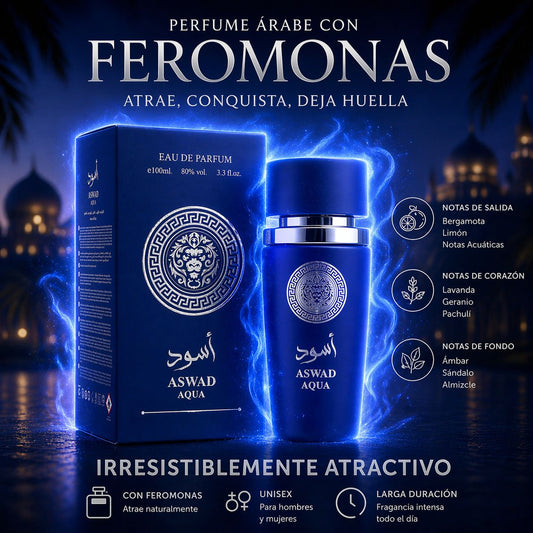 AL ASWAD PARFUMS® - PERFUMES ÁRABES CON FEROMONAS